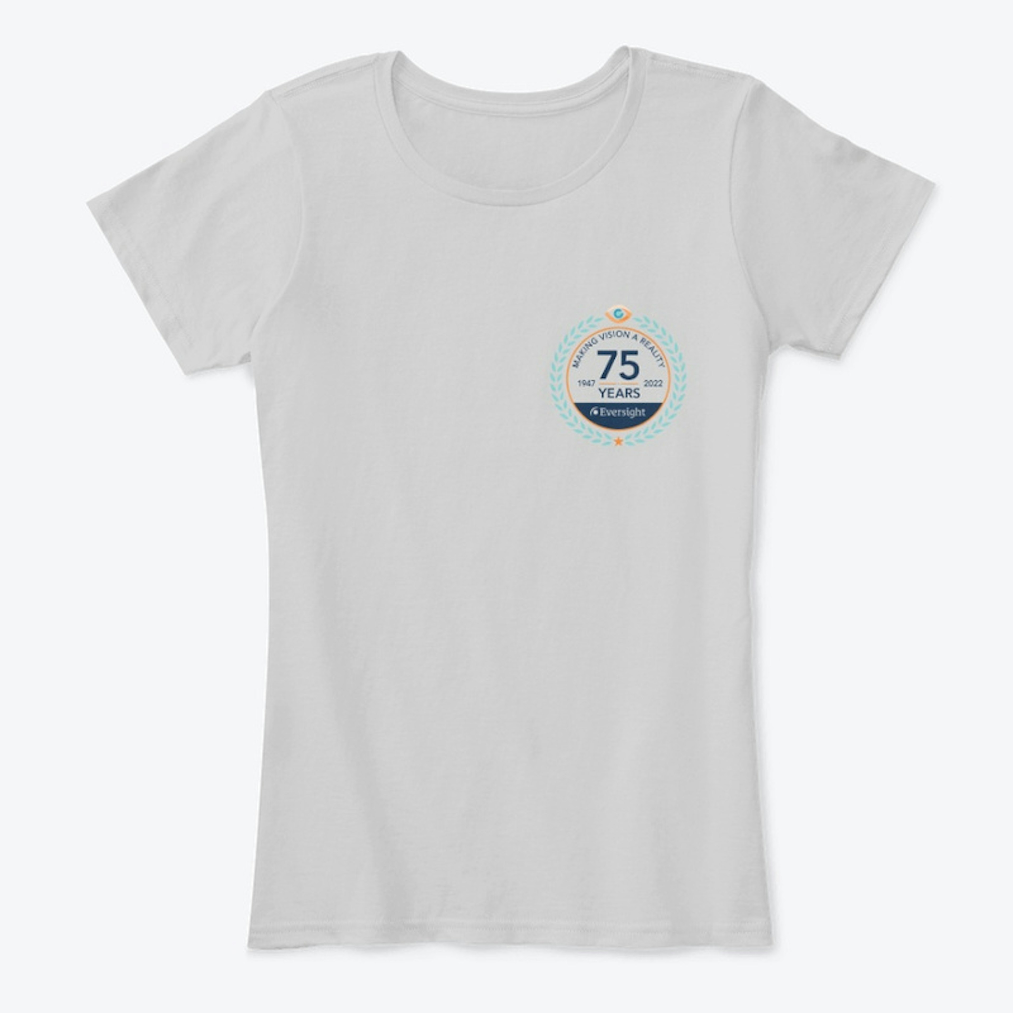 75th Ann. Small Emblem Women's T-Shirt