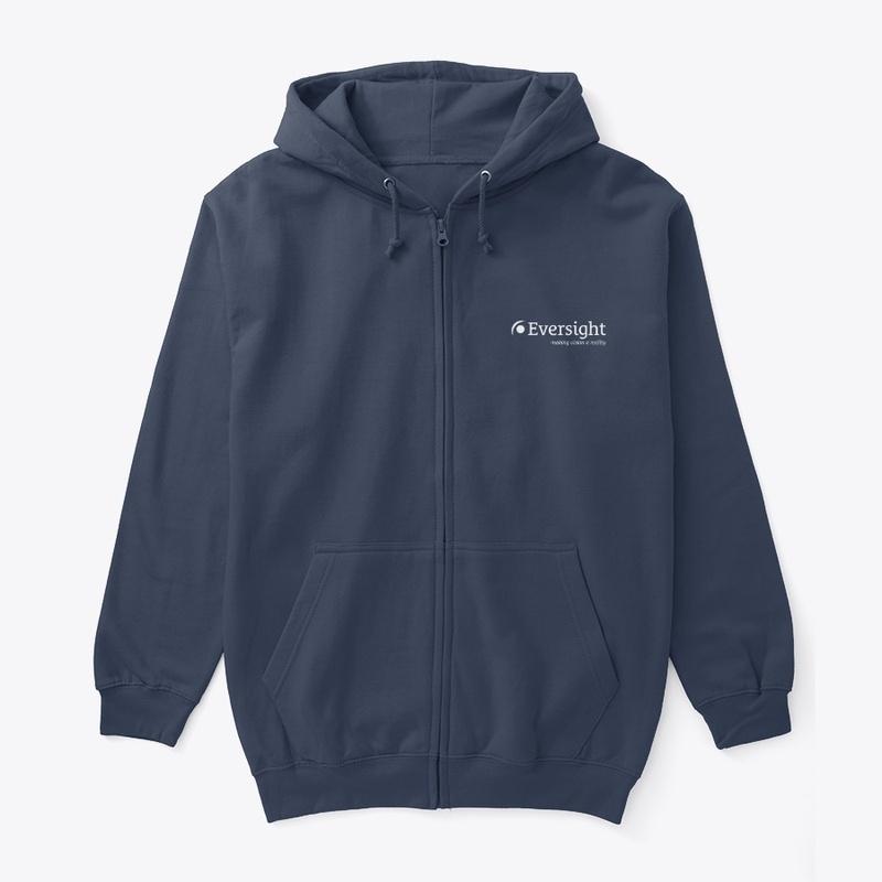 Eversight Zipped Hoodie in Navy