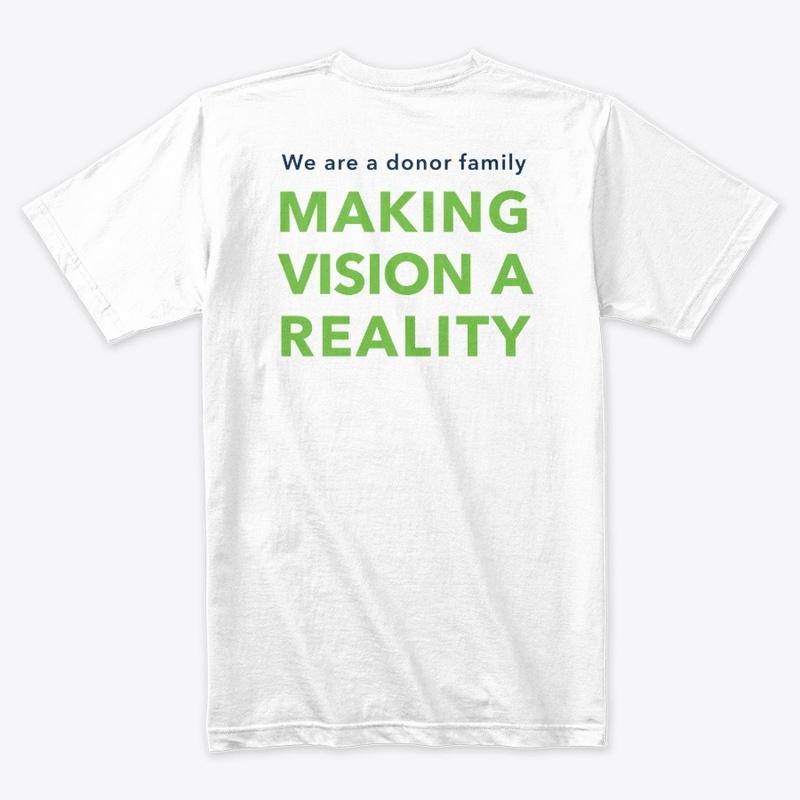 Making vision a reality unisex tee